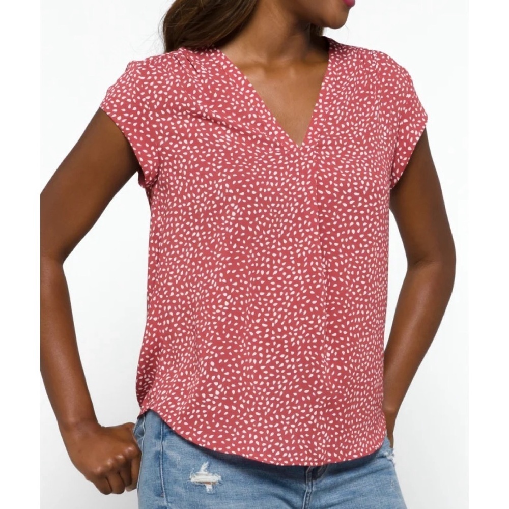 Fun 2 Fun Lillian Tie Sleeve Blouse